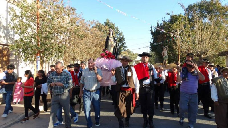 Urbanc presidió el cierre de las fiestas patronales en honor a Santa Rosa 