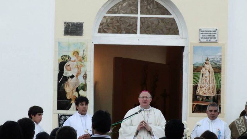 Urbanc presidió el cierre de las fiestas patronales en honor a Santa Rosa 