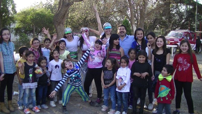 Bomberos de Valle Viejo celebraron con los niños