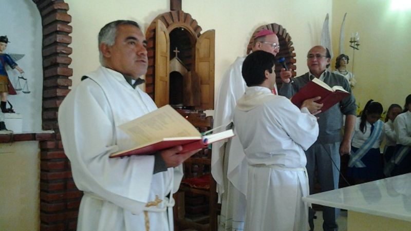 El Obispo culminó su visita pastoral a Pomán