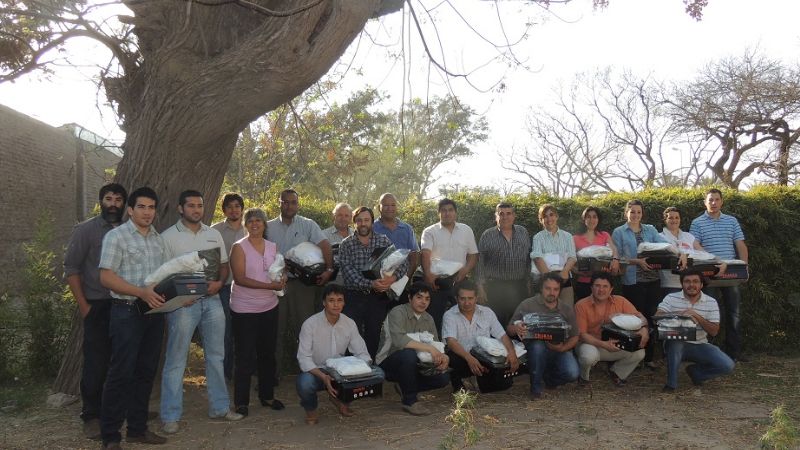 Entrega de indumentaria para empleados de Ambiente