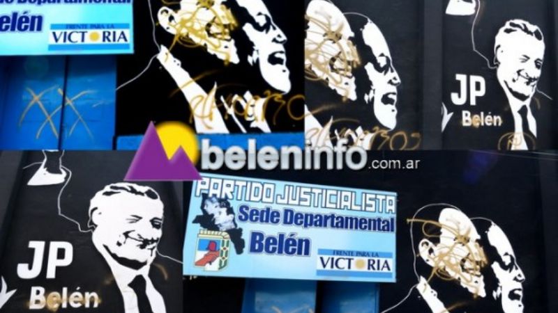 Sede del PJ belicho sufrió actos de vandalismo
