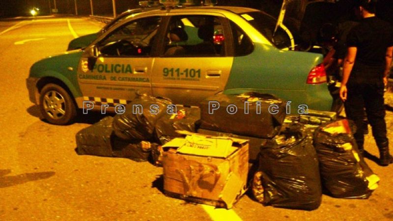 Secuestran mercaderías en la ruta 38
