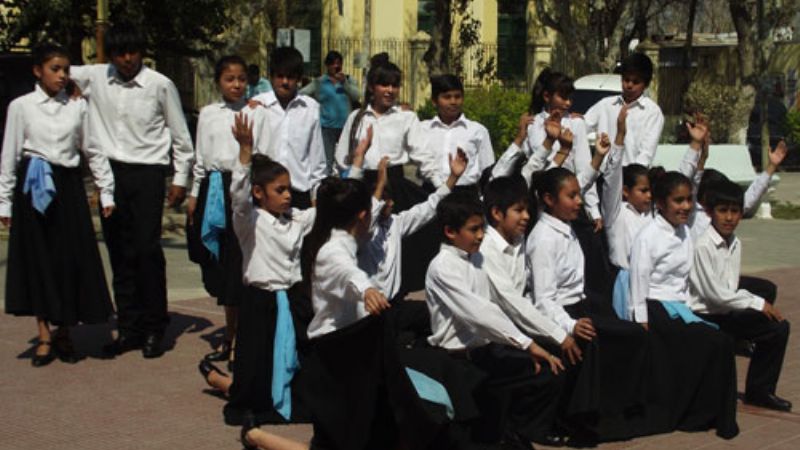 Acto del Día del Maestro en Santa María