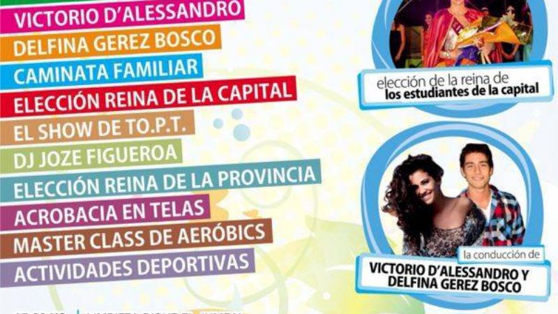 Jornada estudiantil en “Primavera Septiembre Joven 2013”