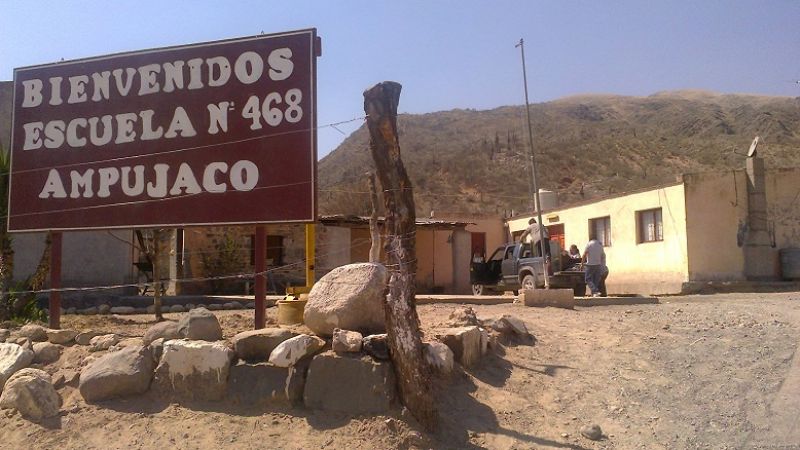 Los festejos para los niños llegaron hasta Ampujaco 