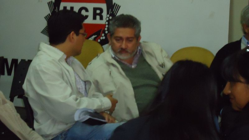 Radicales van llegando para la Convención