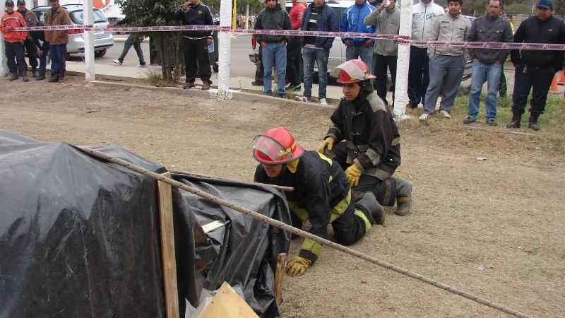 Comenzaron las Olimpiadas Bomberiles