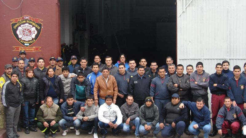 Comenzaron las Olimpiadas Bomberiles