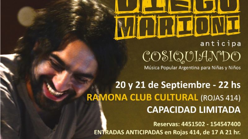 Diego Marioni en “Ramona Club”