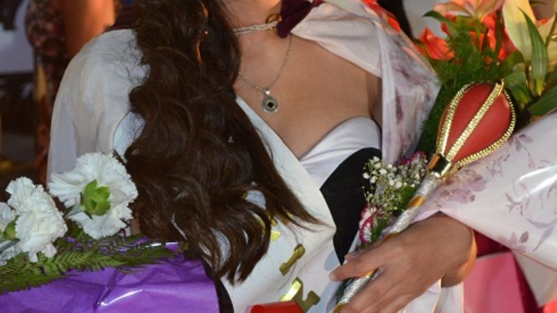 Araceli, la reina de los estudiantes de Valle Viejo