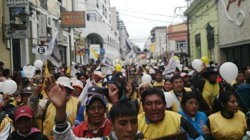 Impresionante muestra de fe vivida Salta