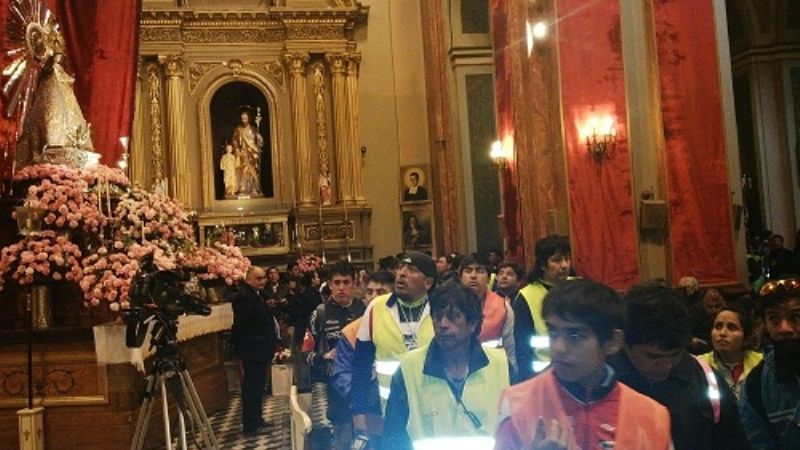 Impresionante muestra de fe vivida Salta