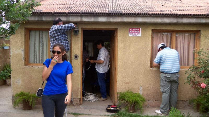 Entregaron alarmas solidarias en FME  