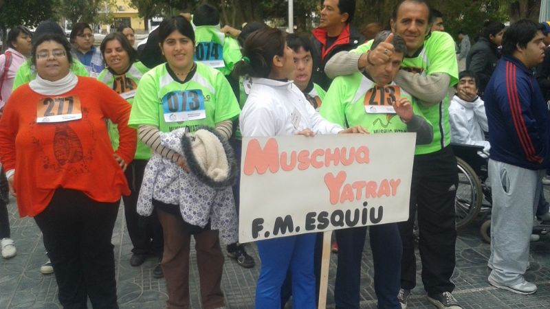 Los atletas especiales “coparon” Pomán