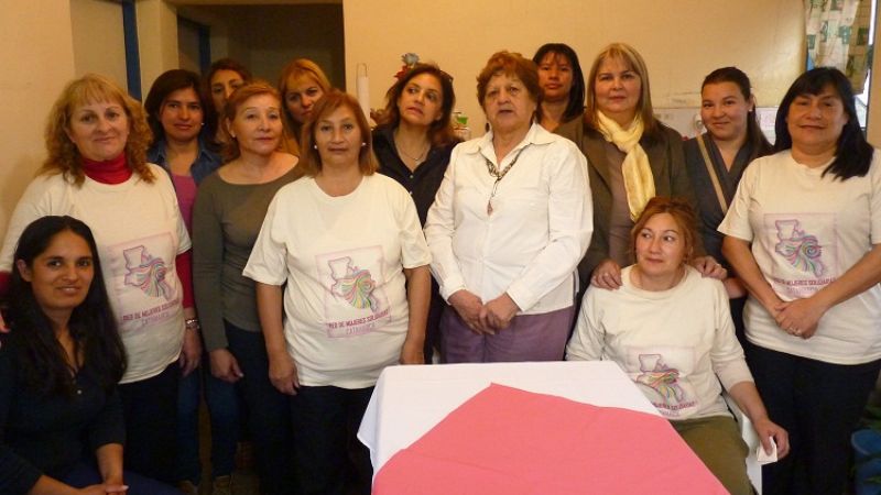 Se inauguró otro punto más de la red de mujeres solidarias