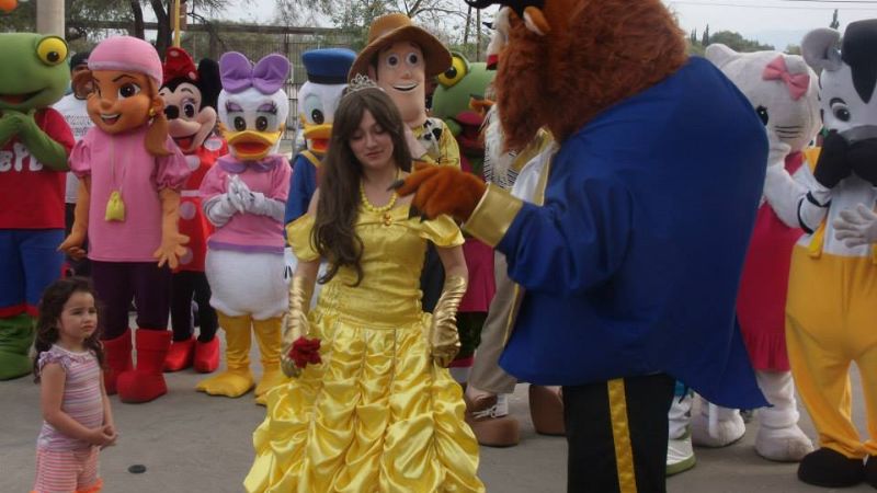 Multitudinario festejo del día de niño en Valle Viejo