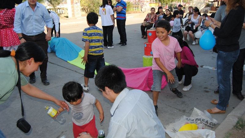 Caminaron por los derechos de niños y niñas