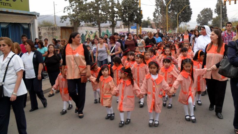 Con la procesión, culminaron las fiestas patronales de Santa Rosa en Capital