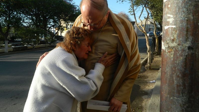 Intensa segunda jornada del Obispo en su visita pastoral a Valle Viejo