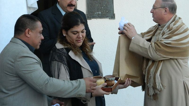 Intensa segunda jornada del Obispo en su visita pastoral a Valle Viejo