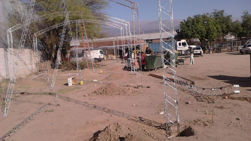 Tinglado en el Mercado de Abasto