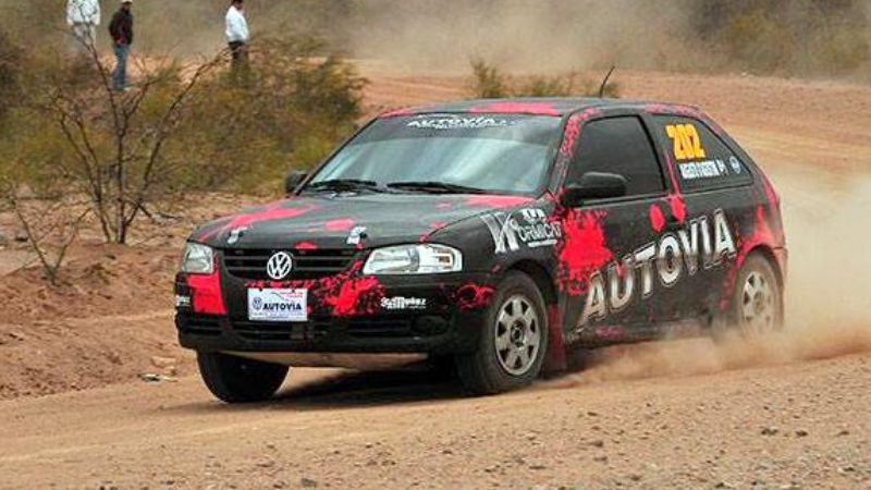 Augusto D’Agostini ganó en el rally riojano