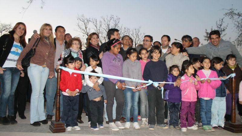 Inauguración de obras en el Bº Huayra Punco