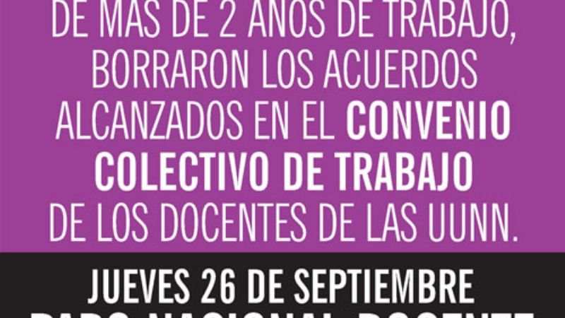 El jueves, paro universitario