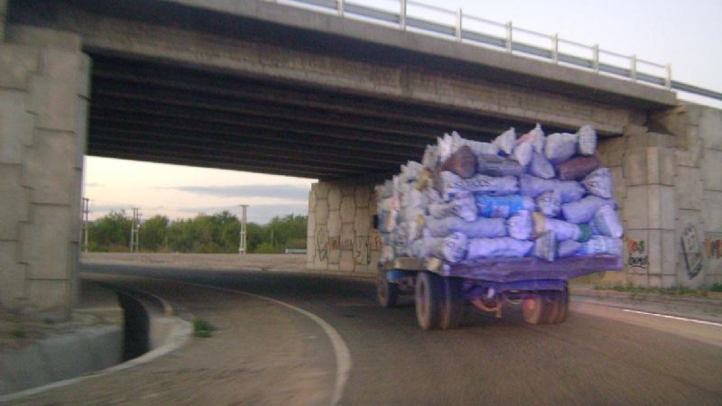 Secuestran 200 bolsas de carbón