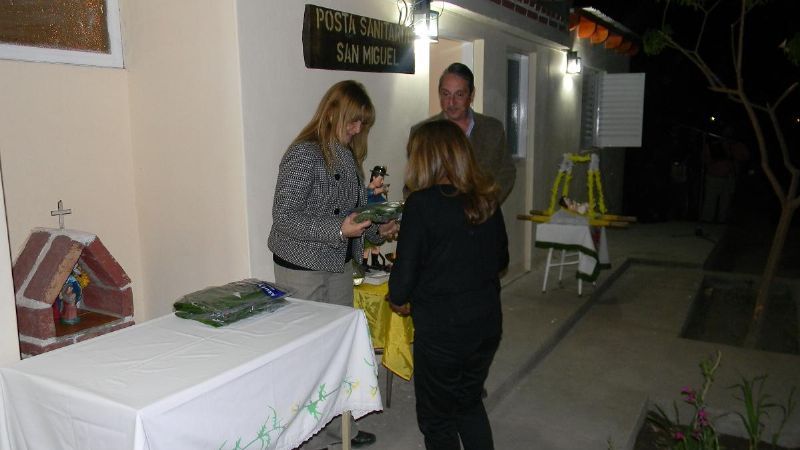 Inauguraron ampliación de un centro de salud en Saujil