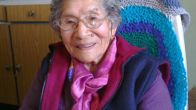 Abuela santamariana cumplió 100 años honrando la vida