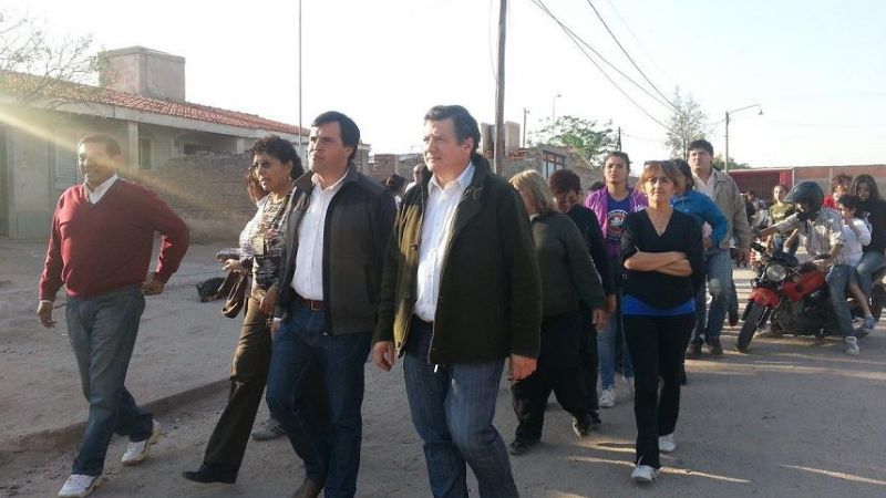 El peronismo pasó por las 50 Viviendas Norte