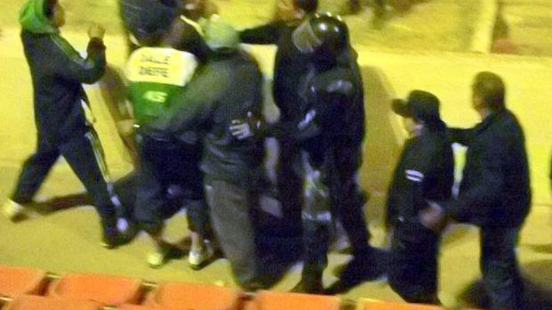 Otra vez la violencia en el fútbol capitalino