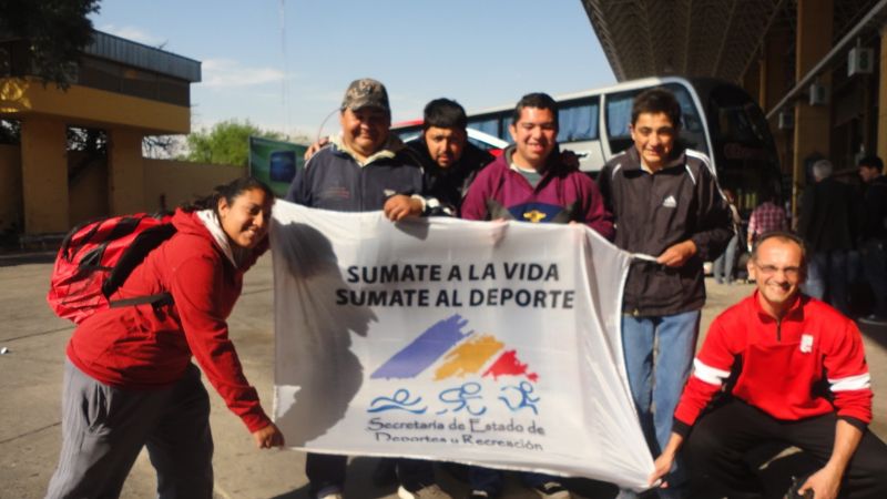 Atletas especiales presentes en el Nacional de Bochas