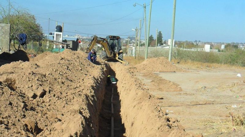 Aguas de Catamarca continúa concretando obras de extensión de red 