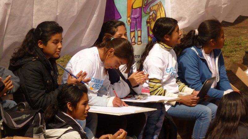 Exitosa Jornada con Niños y Adolescentes en la Plaza 25 de Mayo
