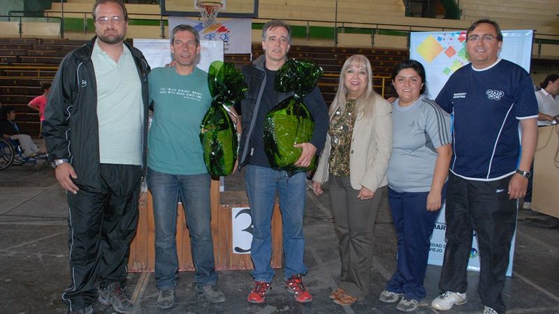 Autoridades nacionales presentes en los Juegos Evita