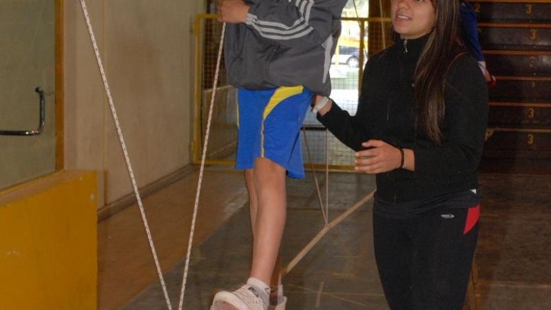 Autoridades nacionales presentes en los Juegos Evita