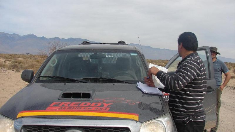 Dakar 2014: Relevan las posibles rutas en Catamarca