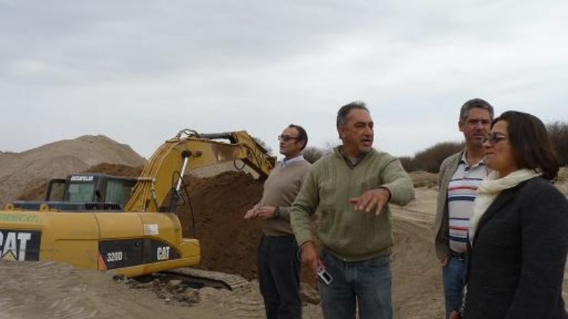 La gobernadora visitó avances de obra