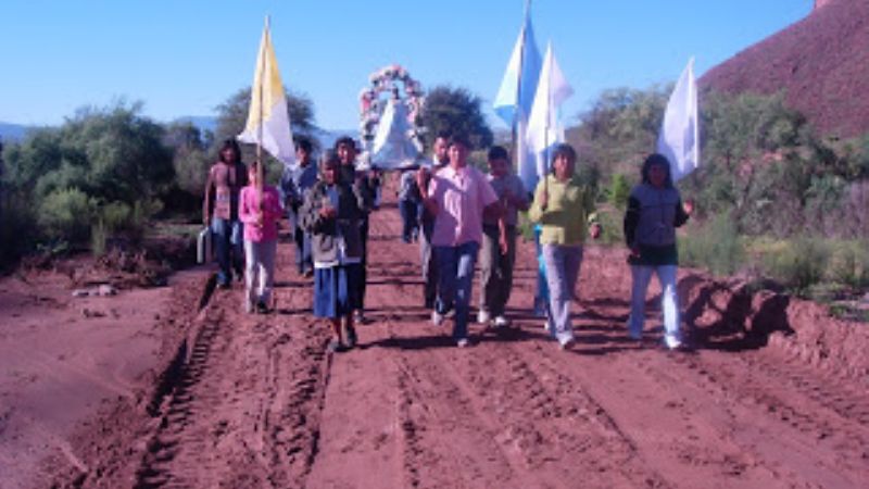 Hualfín vive las fiestas patronales en honor a Nuestra Señora del Rosario