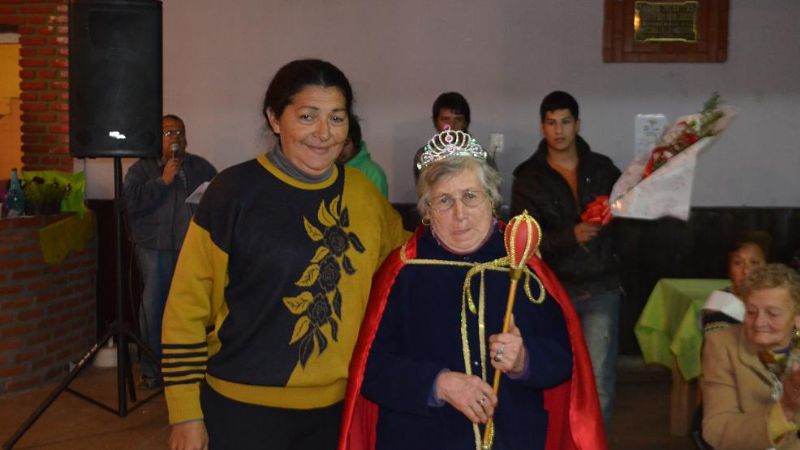 Celia Luján, reina de los jubilados de Valle Viejo
