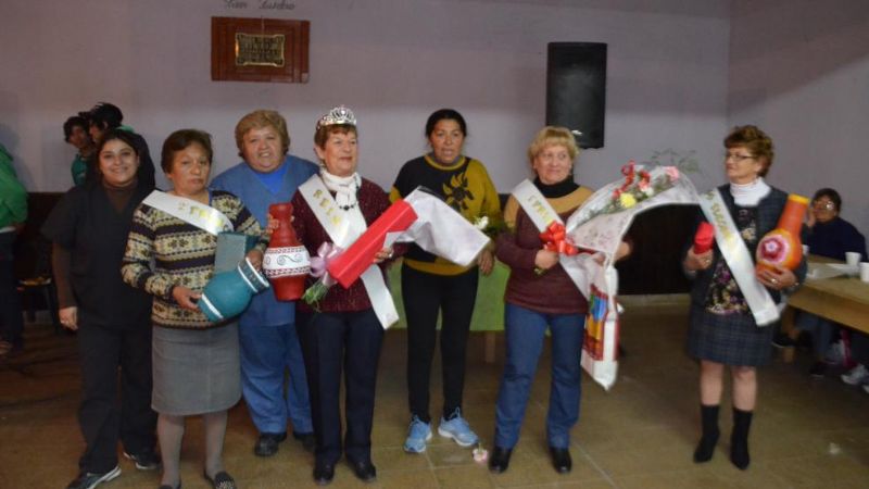 Celia Luján, reina de los jubilados de Valle Viejo