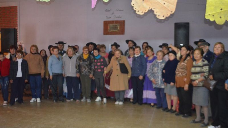 Celia Luján, reina de los jubilados de Valle Viejo