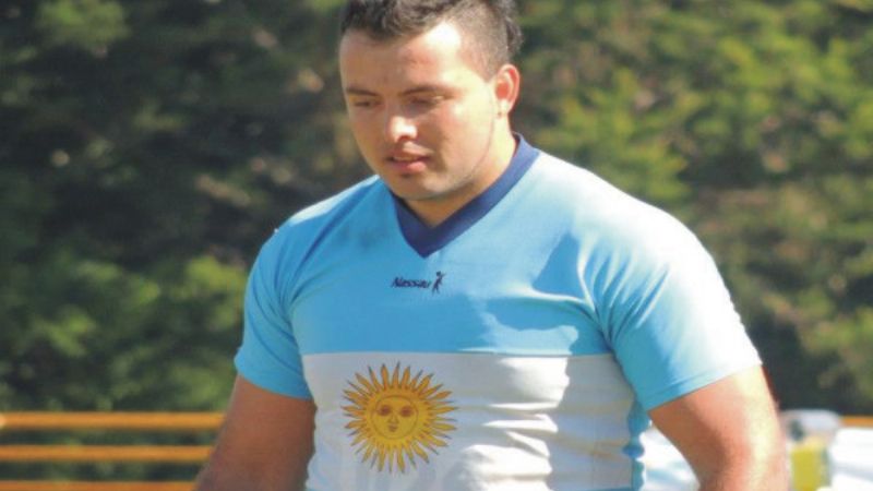 Tinogasteño es campeón nacional de lanzamiento de bala