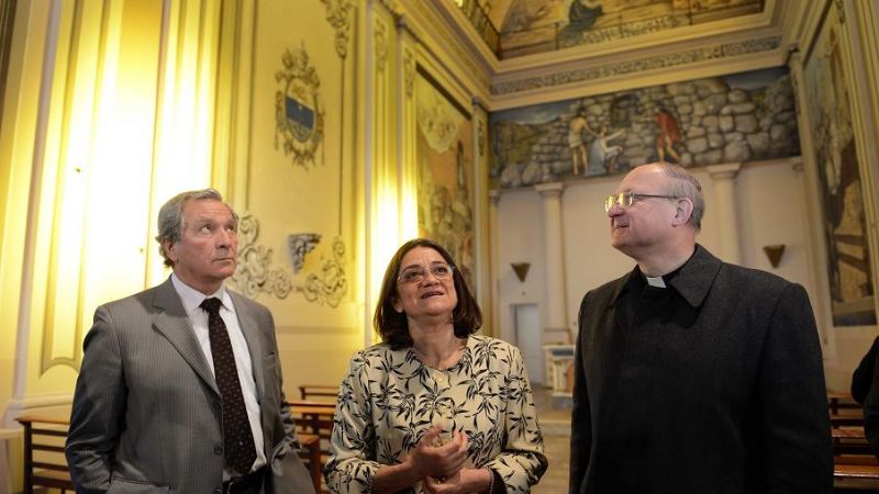 Inauguran segunda etapa de restauración del Seminario