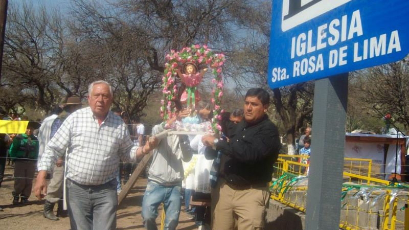 Pobladores de La Bajada vivieron el cierre de las fiestas patronales