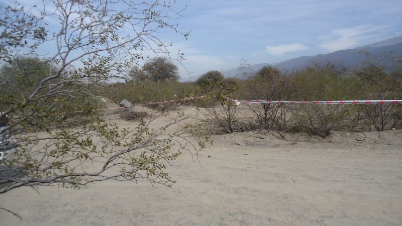 Encontraron calcinada a una mujer y el sospechoso es Dario Castro