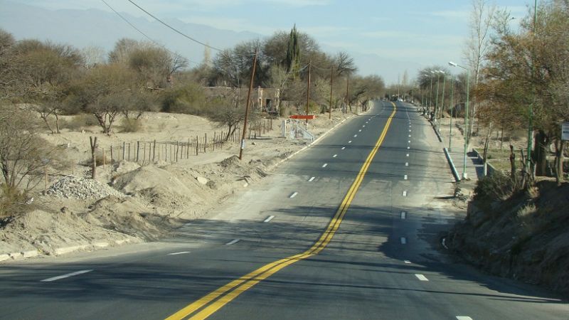 Precaución al transitar por rutas provinciales